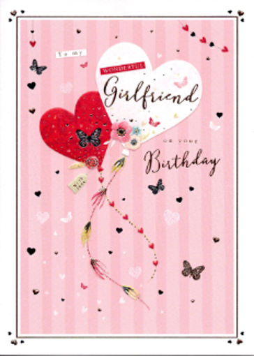 Picture of GORGEOUS GIRLFRIEND BIRTHDAY CARD